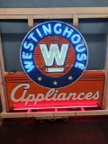 WESTINGHOUSE APPLIANCES NEON 70 in x 63 in high x 8 in deep SIGN