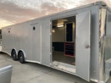 2018 30FT COVERED WAGON CAR HAULER