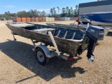 2003 WELDBIT 16FT ALUMINUM PLEASURE BOAT