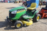 JOHN DEERE E130 RIDING MOWER