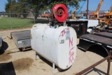 OIL TANK WITH PUMP AND HOSE