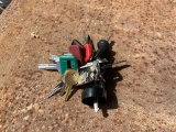 LOT OF 24 HEAVY EQUIPMENT KEYS