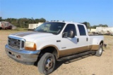 2002 FORD F350 CREW CAB DUALLY