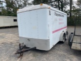 2007 INST 14FT ENCLOSED TRAILER