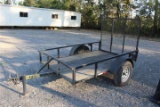 2010 PRORIDE 8FT X 5FT SINGLE AXLE UTILITY TRAILER