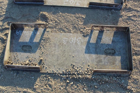 QUICK ATTACH PLATE FOR SKID STEER
