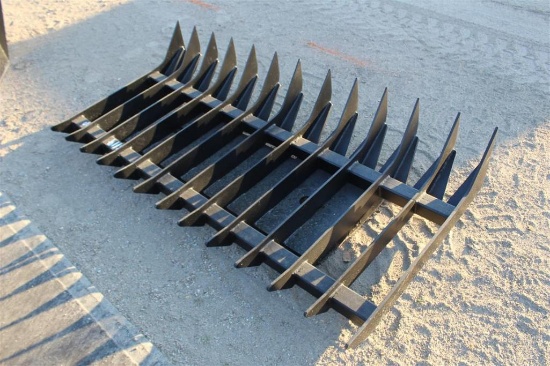 70 INCH ROOT RAKE FOR SKID STEER