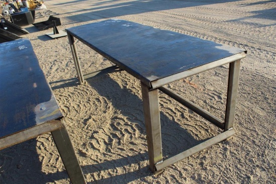 30 X 90 STACKING TABLE W/ 10GA TOP