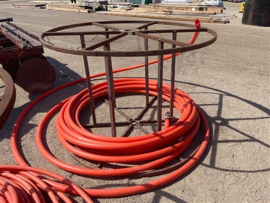 METAL PLASTIC HOSE SPOOL