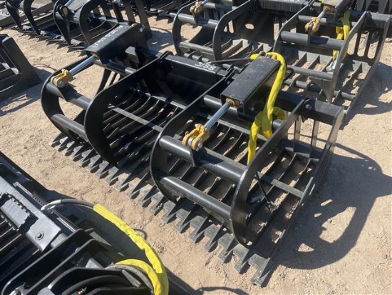 ALL STAR HYDRAULIC 72IN ROCK GRAPPLE BUCKET