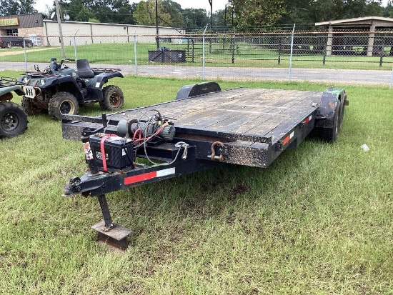2017 ROADCLIPPER 18FT X 7FT FLATBED TAG TRAILER