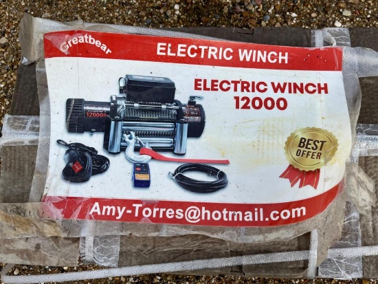 GREATBEAR 12,000LB ELECTRIC WINCH