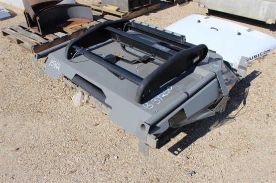 PALLET OF BUMPERS WITH STROBE AND CAGE