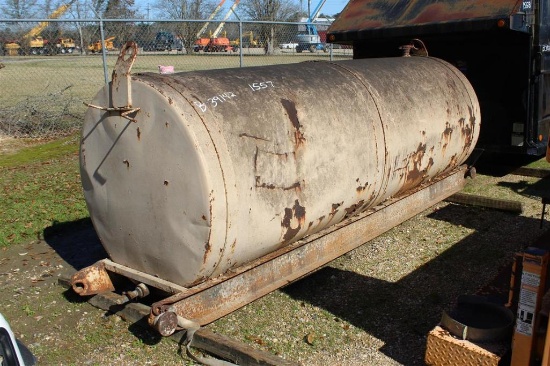 1500 GALLON FUEL TANK SKID MTD