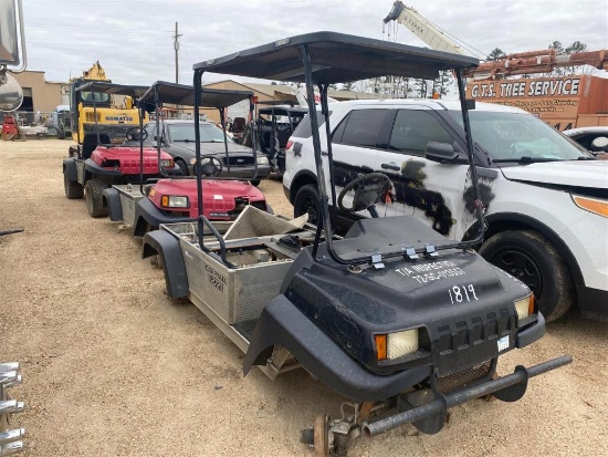 LOT OF 3 CARRY-ALL GOLF CARTS | PARTS/REPAIRS