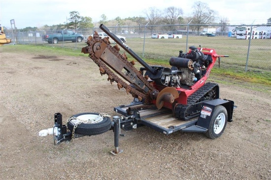 2015 BARRETO WALK BEHIND TRENCHER