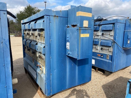 MILLER 8 BANK ELECTRIC WELDER