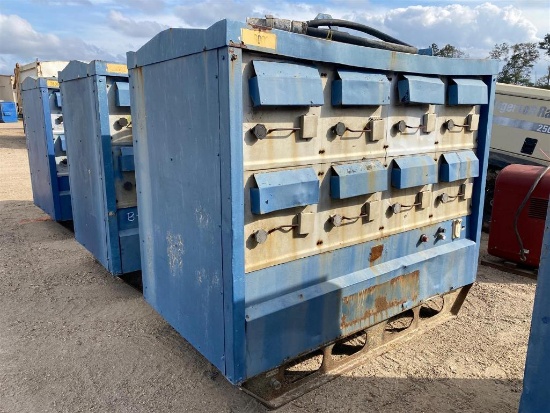 MILLER 8 BANK ELECTRIC WELDER
