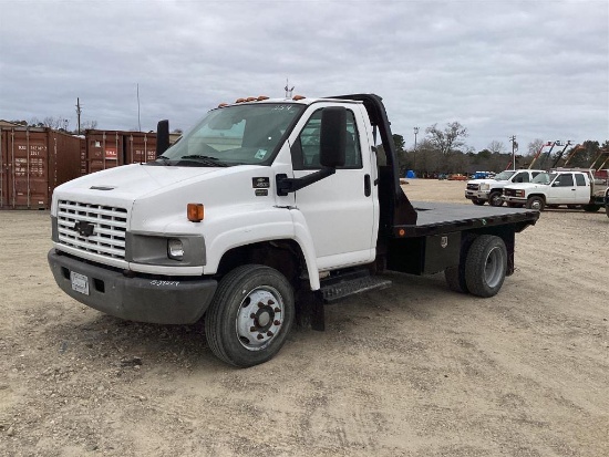 2008 CHEVROLET C4500 11FT FLATBED TRUCK | DURAMAX ENGINE