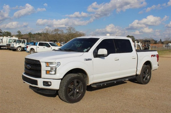 2016 FORD F-150 LARIAT 4X4