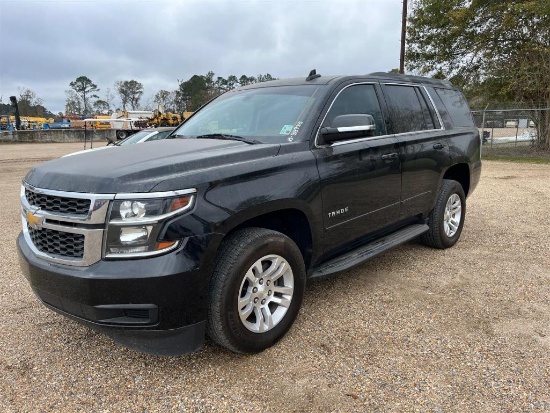 2017 CHEVROLET TAHOE | LEATHER INTERIOR