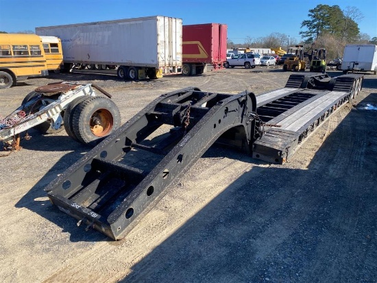 1999 FONTAINE 55 TON, 52 FT LOWBOY TRAILER