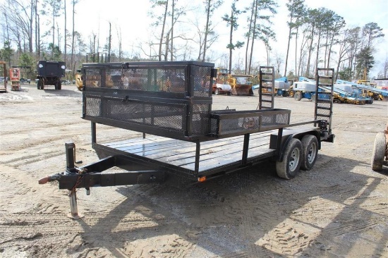 1995 HMDE 16 FT LANDSCAPE TRAILER