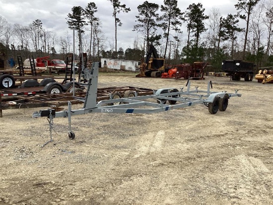 2003 25FT PONTOON BILT BOAT TRAILER