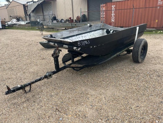 10FT ALUMINIUM BOAT WITH TRAILER | NO REGISTRATION OR TITLE