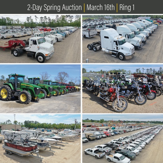 2-Day Spring Contractors Auction | Day 1 | Ring 1