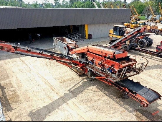 2012 SANDVIK QA331 TRACKED 3-WAY SPLIT SCREENING PLANT