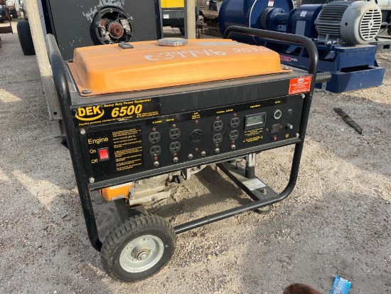 DEK 6500 GENERATOR
