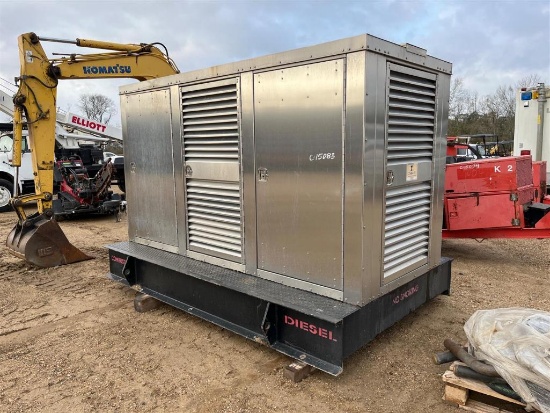 CATERPILLAR 150KW SKID-MOUNTED GENERATOR SET
