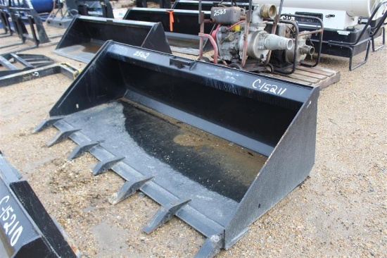 74 INCH LOW PRO BUCKET WITH TEETH