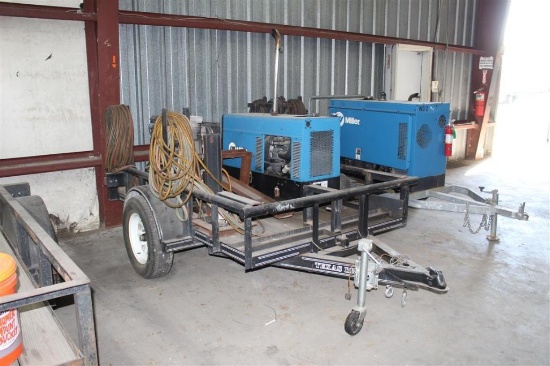 MILLER TRAILBLAZER 300D TEXAS BRAGG 8FT TRAILER