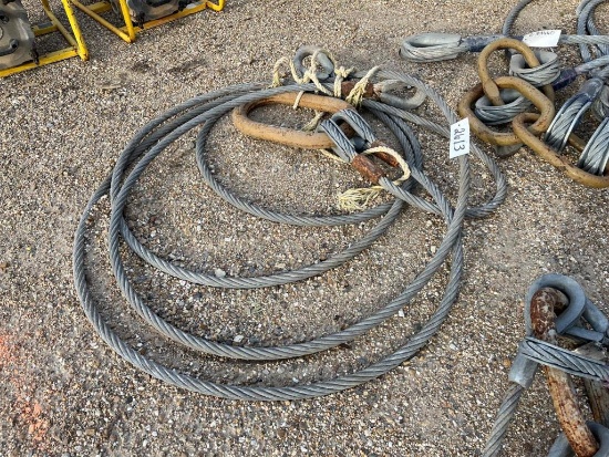 1IN WIRE ROPE AND 2-WAY 22FT BRIDLE