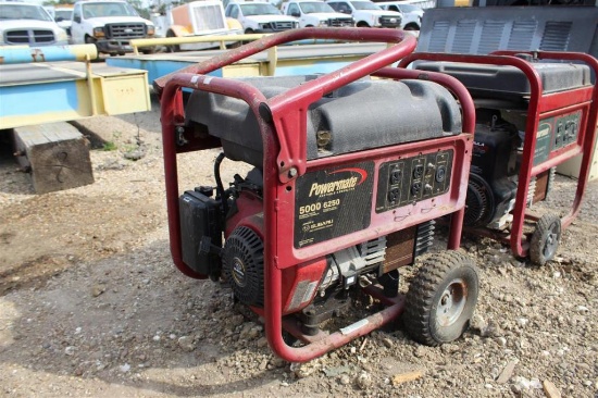 POWERMATE 5000WATT GAS POWERED GENERATOR