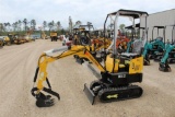 2022 AGROTK H12 MINI EXCAVATOR (UNUSED)