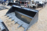 74 INCH LOW PRO BUCKET WITH TEETH