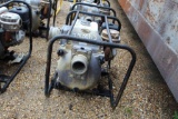 3 INCH WATER PUMP GAS MOTOR, SKID MTD