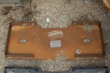 QUICK ATTACH PLATE FOR SKID STEER