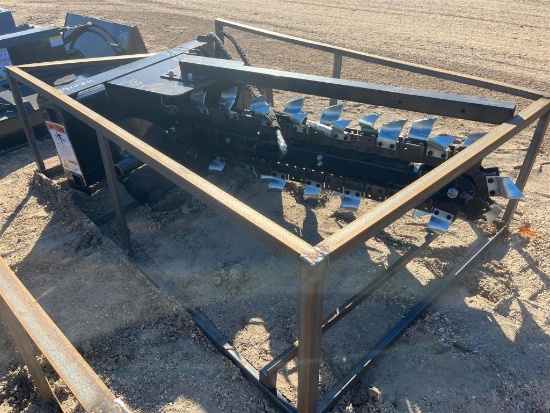 2022 WOLVERINE TRENCHER ATTACHMENT FITS A SKID STEER