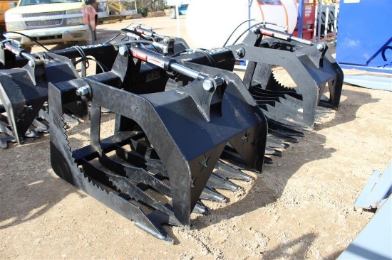 80IN ROCK AND BRUSH GRAPPLE BUCKET