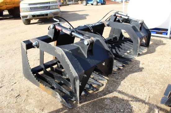 84IN ROCK AND BRUSH GRAPPLE BUCKET