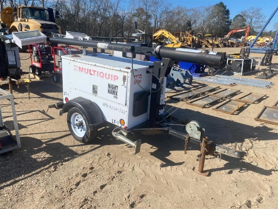 2012 MULTIQUIP NIGHT HAWK LT12 LIGHT PLANT