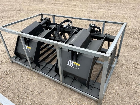 72IN HYDRAULIC ROCK GRAPPLE BUCKET