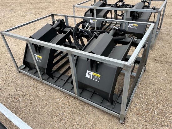 72IN HYDRAULIC ROCK GRAPPLE BUCKET
