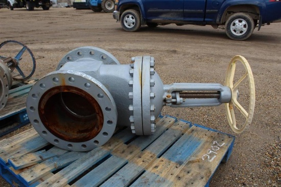 PALLET WITH 12FT GATE VALVE