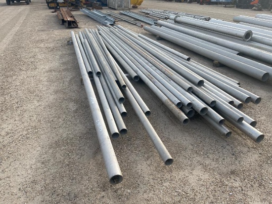 LOT OF STAINLESS STEEL PIPE