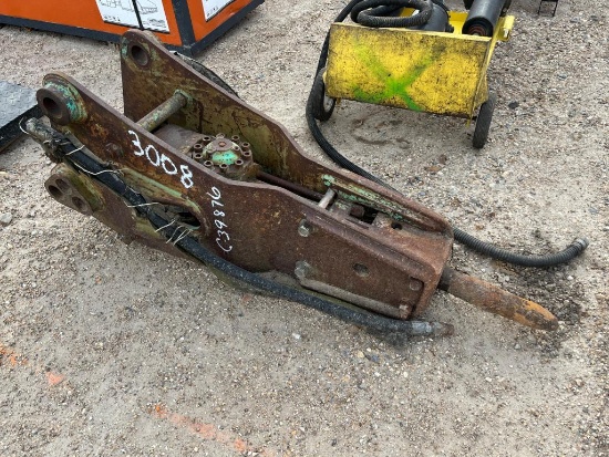 HYDRAULIC JACK HAMMER FOR BACKHOE